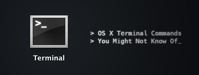 Comandos de Mac-OS-X-Terminal