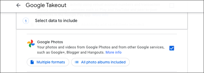 Utwórz kopię zapasową biblioteki Zdjęć Google za pomocą Takeout