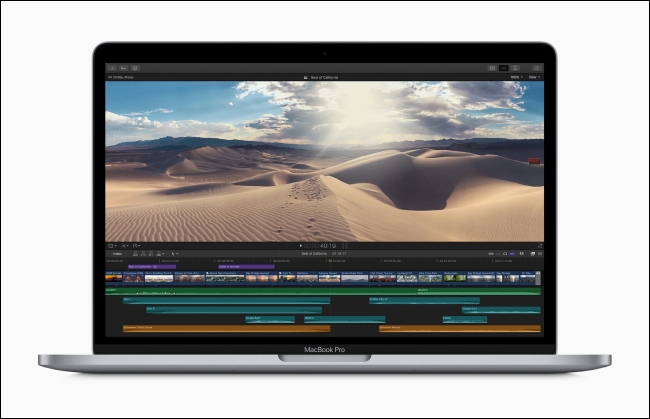 Edycja wideo z 13-calowego MacBooka Pro
