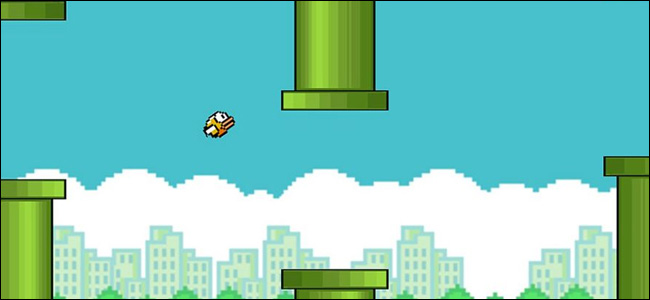 Jeu de téléphone mobile Flappy Bird