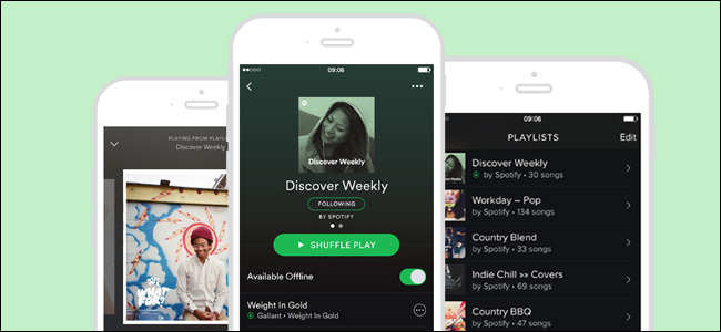 Descubre la lista de reproducción semanal de Spotify