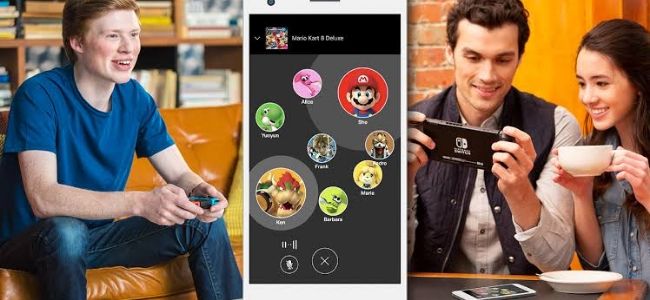 Application mobile en ligne Nintendo Switch