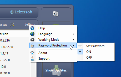 Désinstalleur de menu Pro_Password