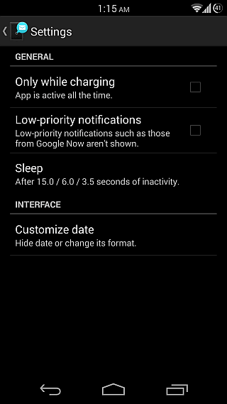 AcDisplay dla systemu Android 09
