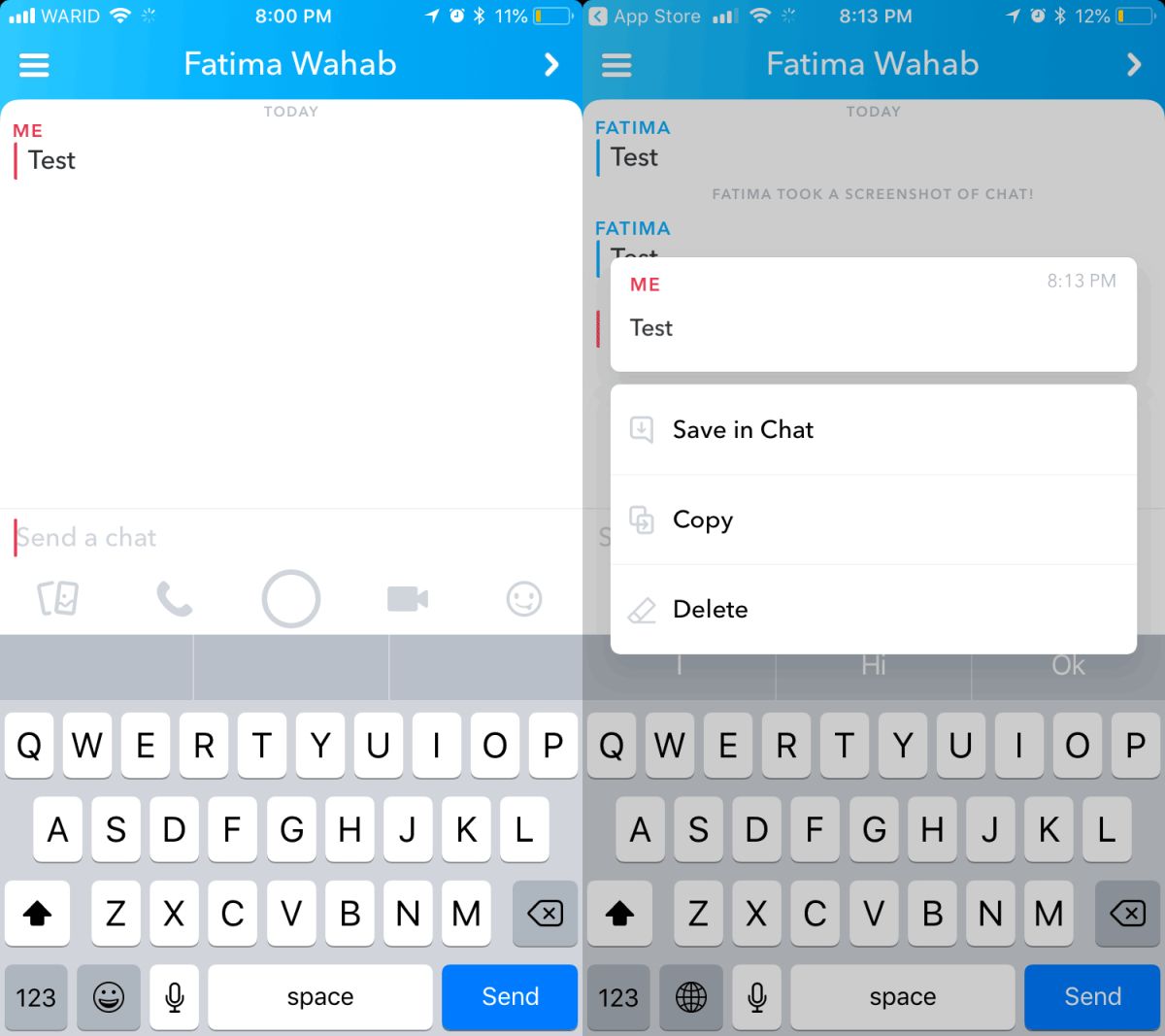 comment lire un message supprimé sur snapchat