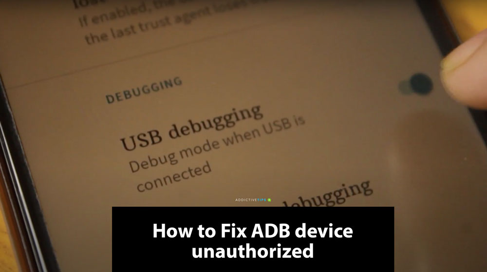 Как исправить неавторизованное устройство adb