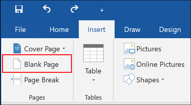 Щракнете върху Вмъкване > Празна страница в Microsoft Word, за да вмъкнете нова, празна страница във вашия документ” width=”640″ height=”352″ onload=”pagespeed.lazyLoadImages.loadIfVisibleAndMaybeBeacon(this);”  onerror=”this.onerror=null;pagespeed.lazyLoadImages.loadIfVisibleAndMaybeBeacon(this);”></p>
<p>Ако искате да разделите съществуващ документ, можете вместо това да вмъкнете прекъсване на страница.  Това ще измести всяко съдържание под прекъсването на нова страница.</p>
<div style=