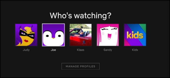 Écran Qui regarde Netflix