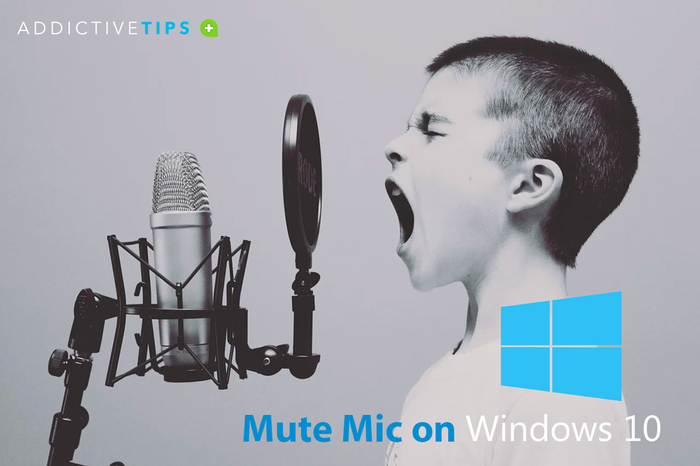 Отключить микрофон Windows 10