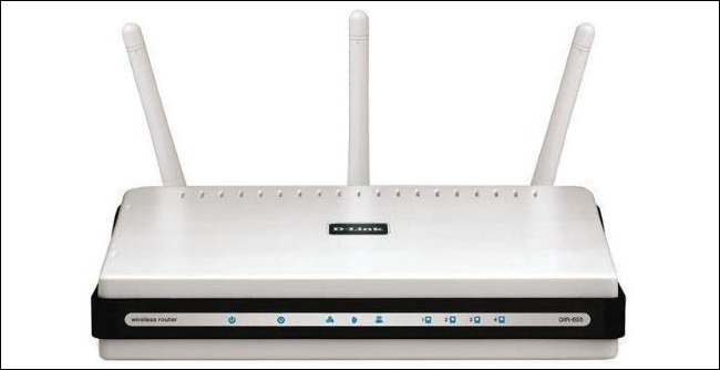 Un router wireless D-Link DIR-655.