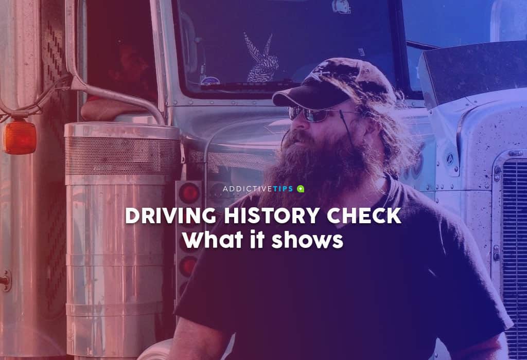 Sprawdzanie historii jazdy - co pokazują