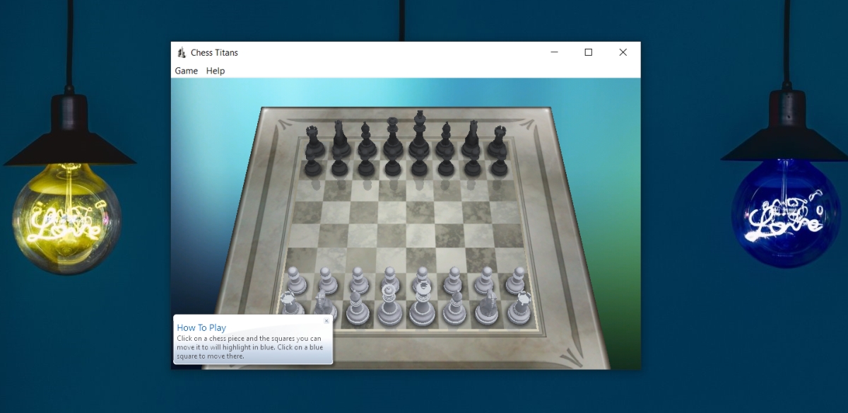 Chess Titans sur Windows 10