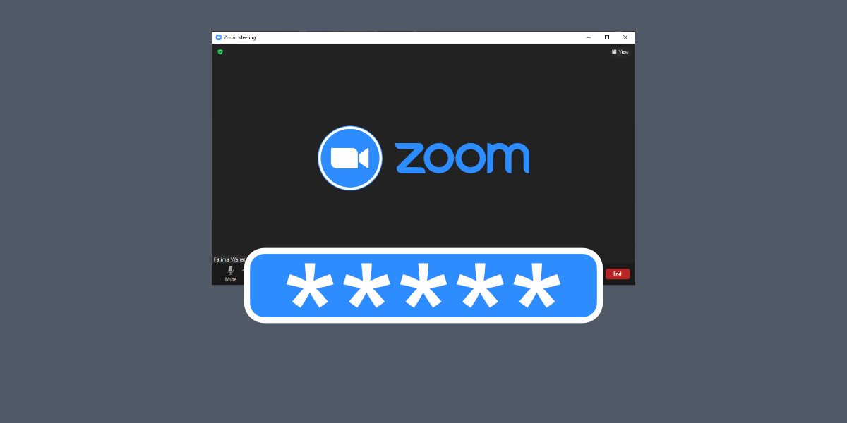 Zoom парола за среща
