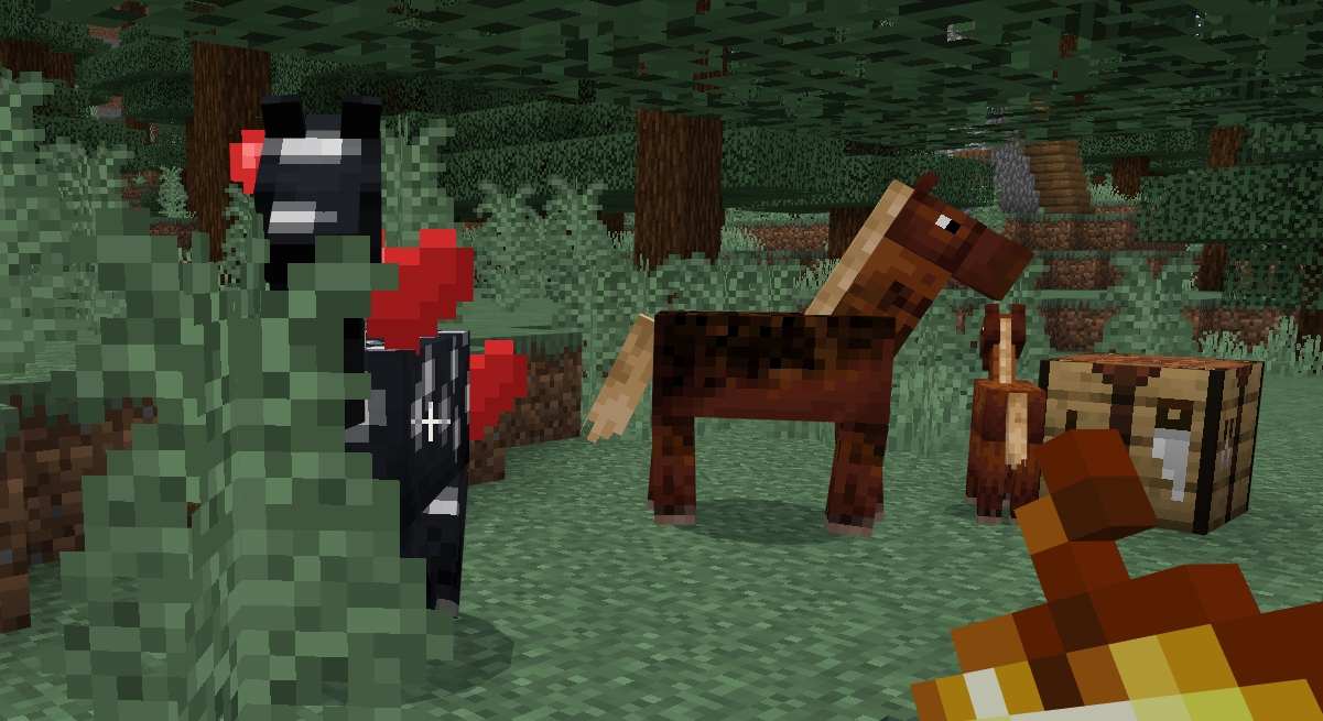 criar caballos en Minecraft
