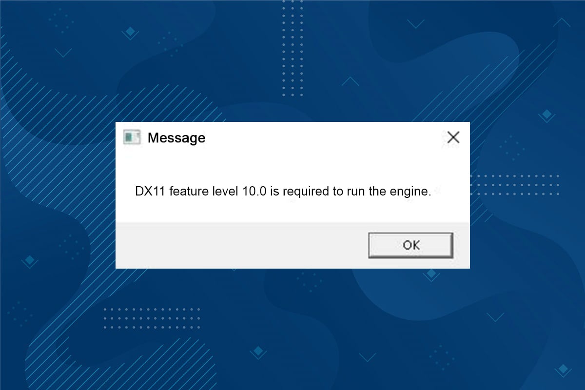 Feature level 10.0. Ошибка dx11 feature Level 10.0 is required to Run the. Ошибка dx11 feature Level 10.0 is required to Run the engine. Fatal Error dx11.