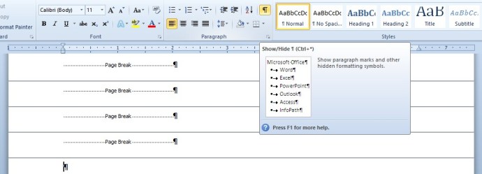 Come Rimuovere Le Interruzioni Di Pagina In Word Winadmin it