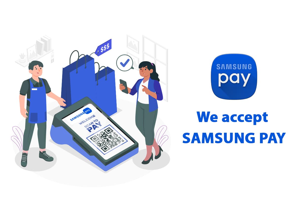 Accepted payments. Do not accept Samsung.