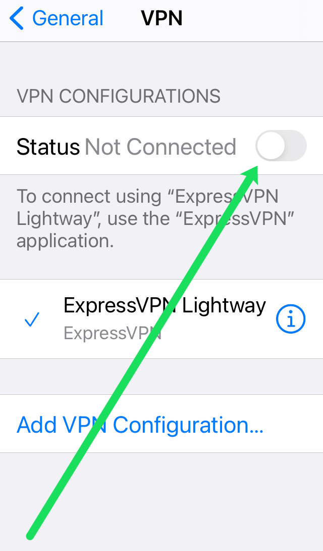 Як увімкнути VPN на iPhone?