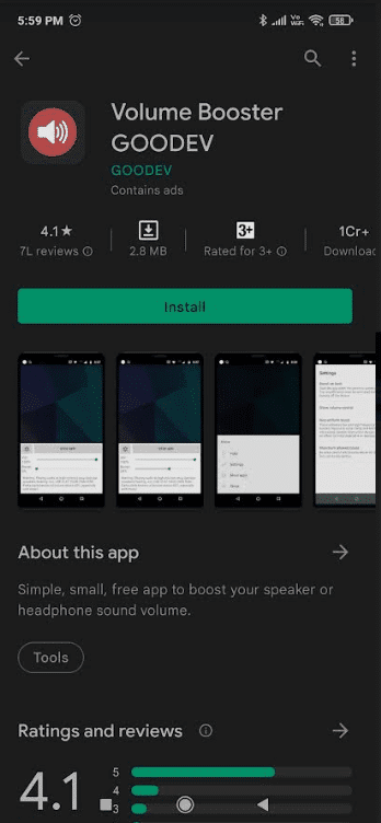 Використання додатків для підвищення гучності звуку на Android