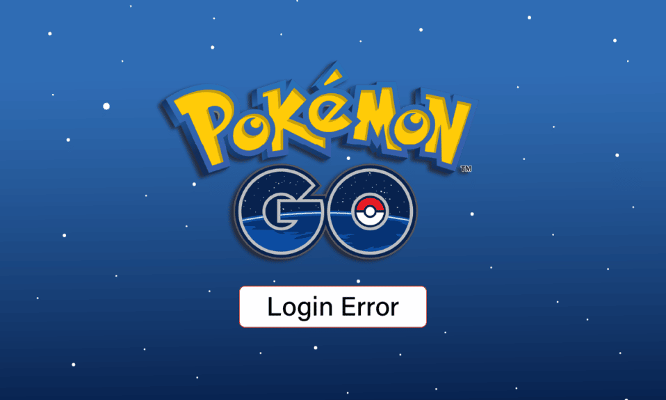 Correggi l’errore di accesso di Pokemon GO non riuscito