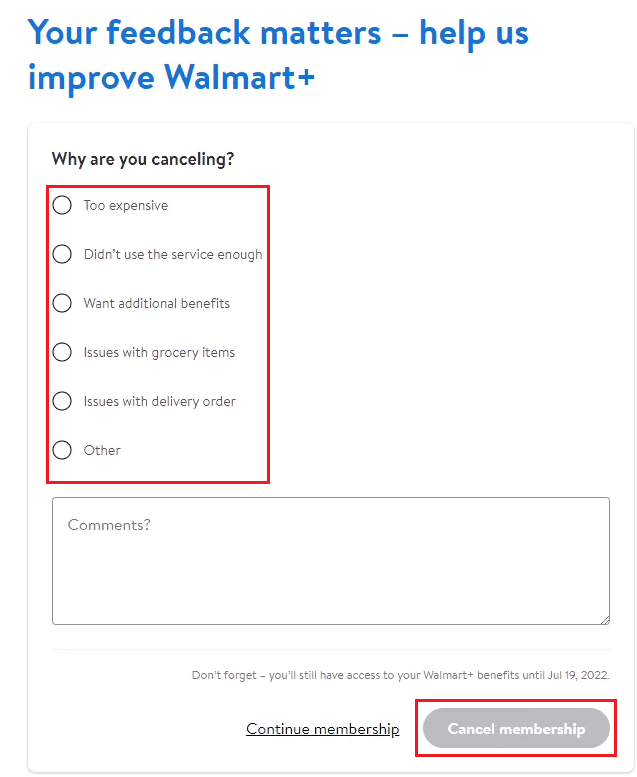 Understocking Walmart