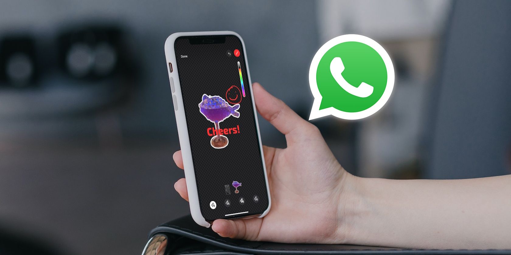 Ora puoi creare e modificare adesivi WhatsApp sul cellulare